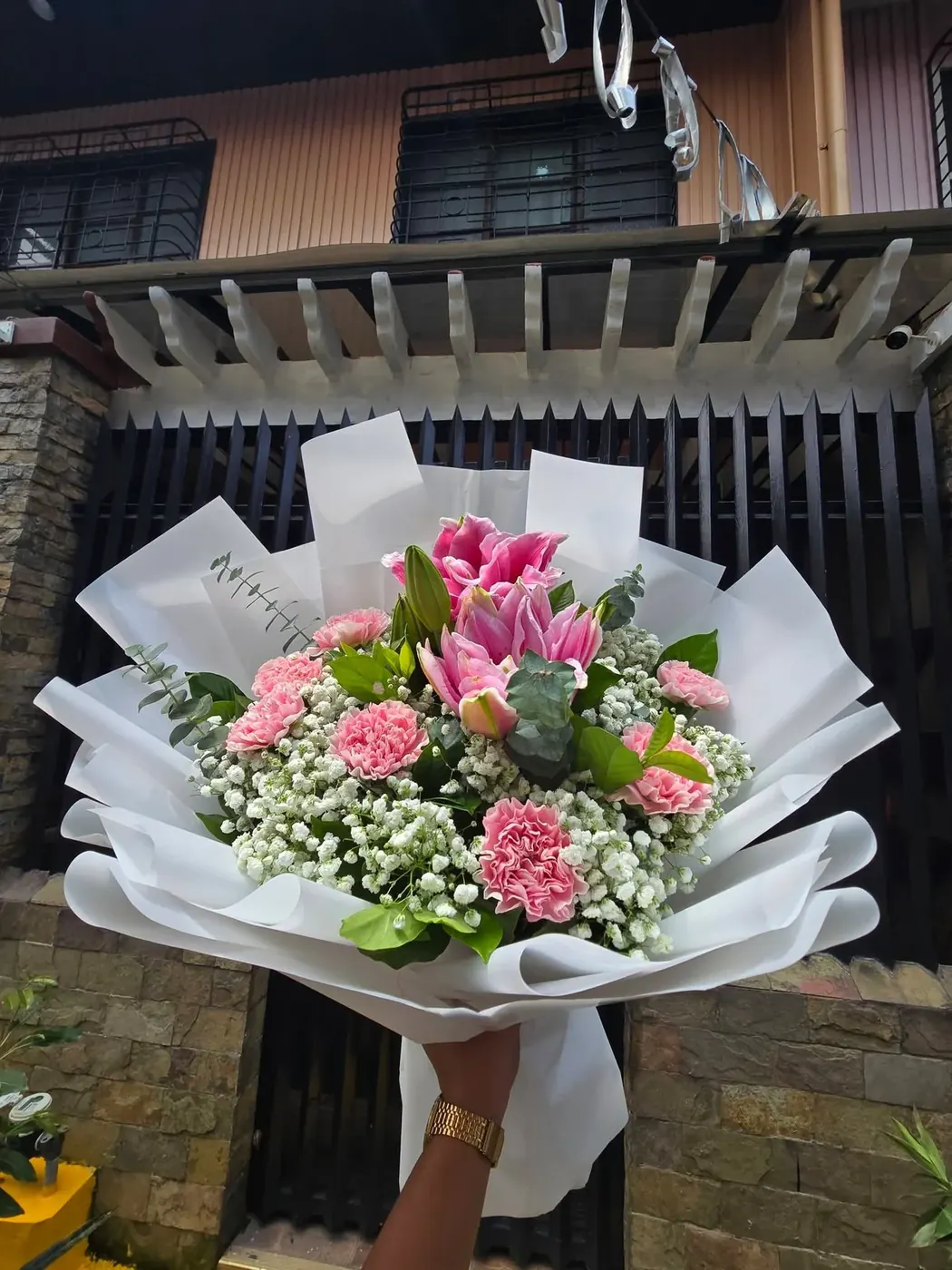 Pink & pastel bouquet