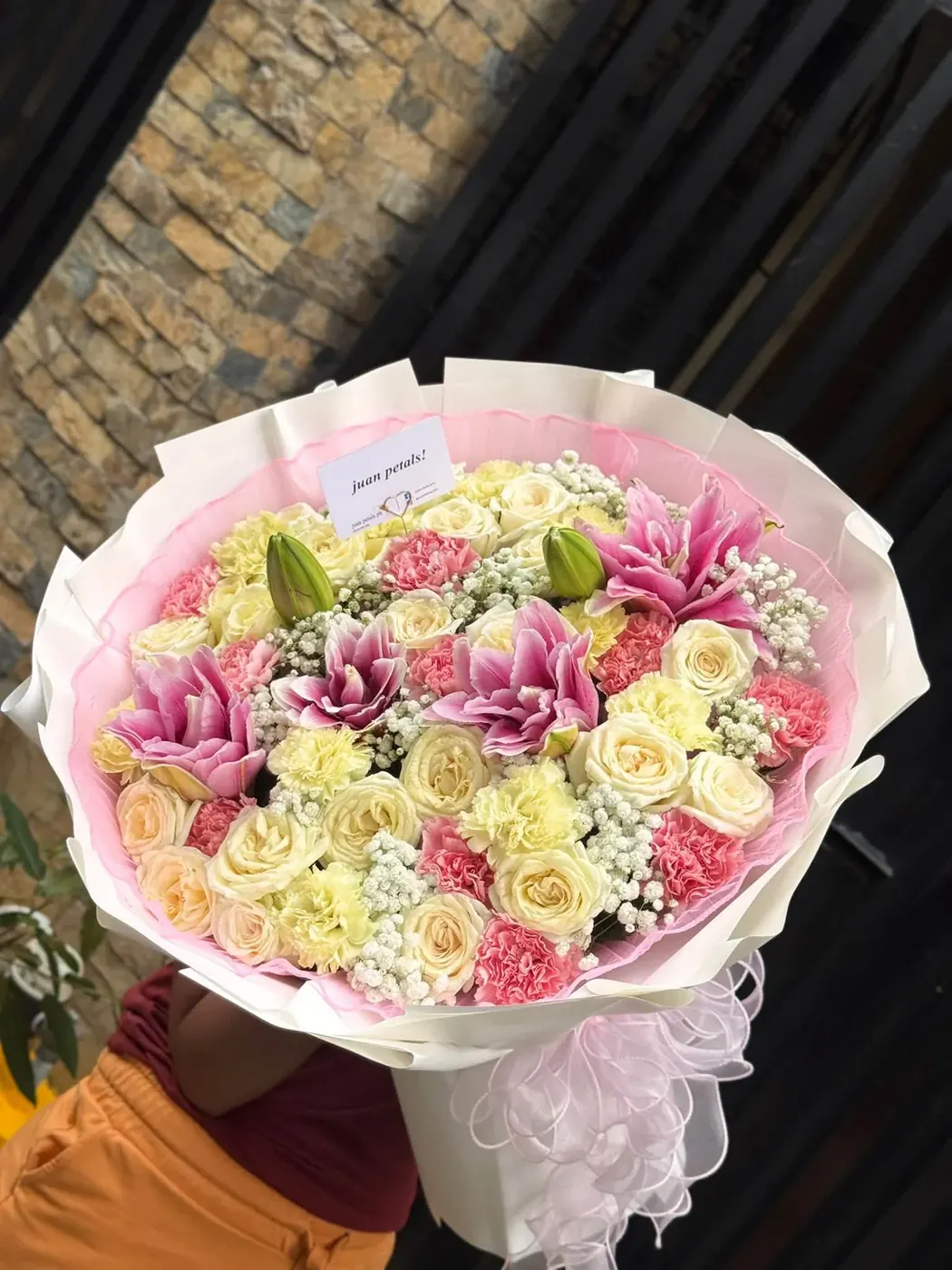 Lavender-toned bouquet