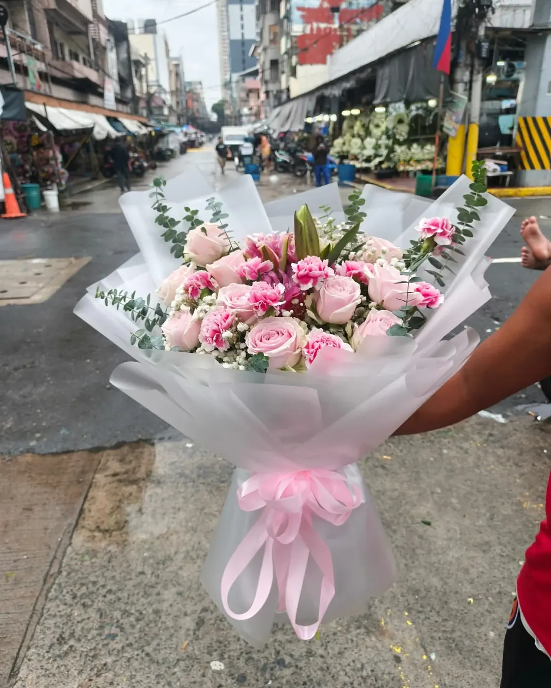 Pastel floral bouquet