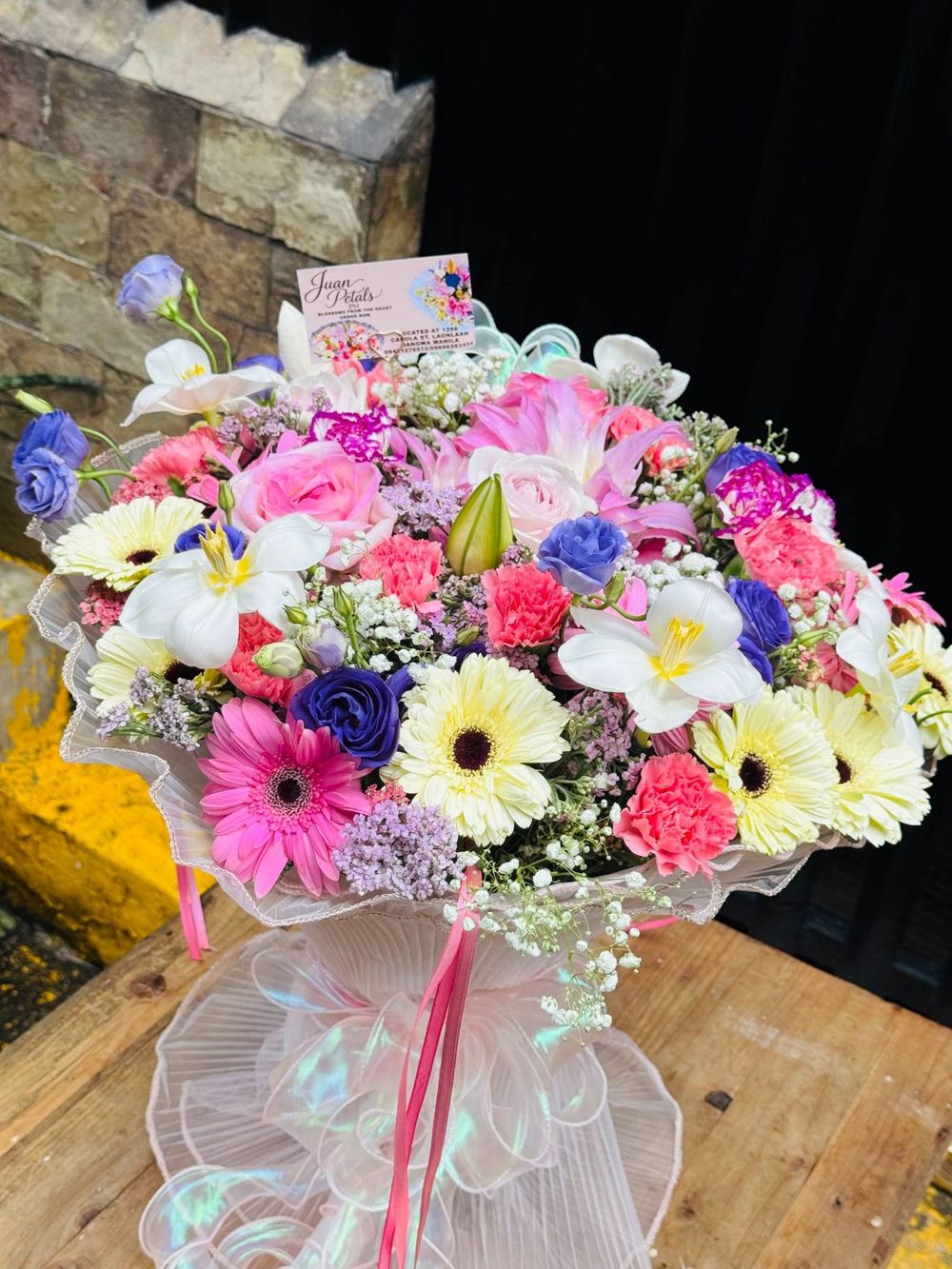 Juan Petals PH colorful signature bouquet